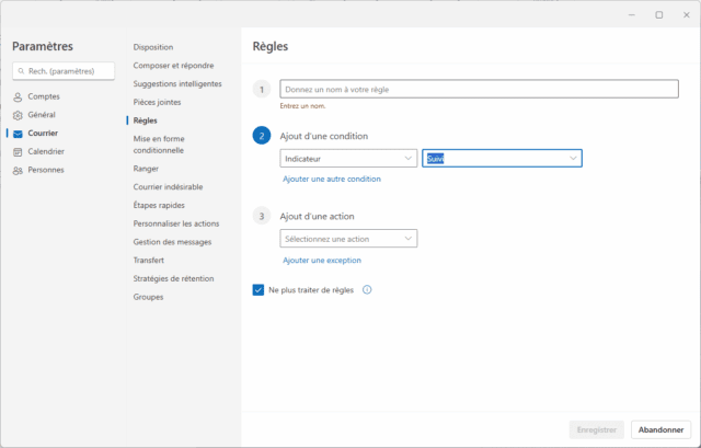 Image de l’article Comment créer des règles pour vos courriels dans Outlook